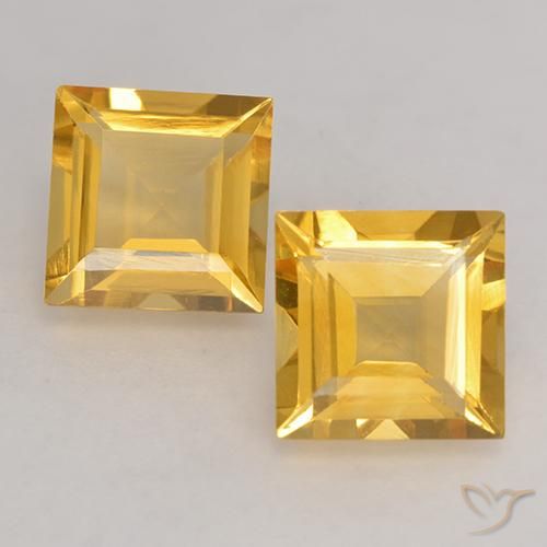 Shop natural 2.89ct ミディアムゴールド シトリン gems, 四角形, from ブラジル at GemSelect. In stock, global shipping!