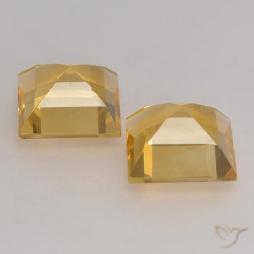 Shop natural 2.89ct ミディアムゴールド シトリン gems, 四角形, from ブラジル at GemSelect. In stock, global shipping!