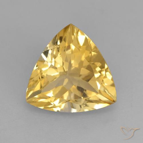 2.28ct 天然 ゴールド シトリン, トリリオン, VVS-VS