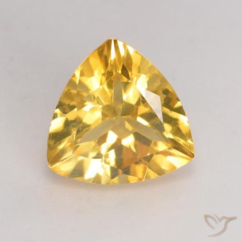 2.33ct 天然 ゴールド シトリン, トリリオン, VS