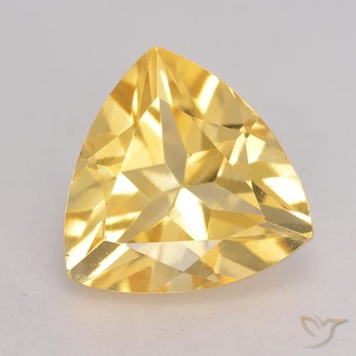 2.21ct 天然 ゴールド シトリン, トリリオン, VVS-VS