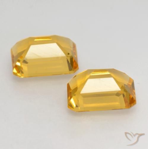 Shop natural 3.50ct ミディアムダークゴールデン シトリン gems, 八角形 / エメラルドカット, from ブラジル at GemSelect. In stock, global shipping!