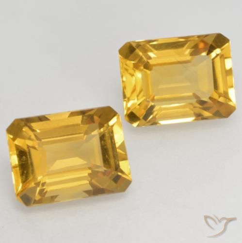 Shop natural 3.21ct ゴールド シトリン gems, 八角形 / エメラルドカット, from ブラジル at GemSelect. In stock, global shipping!