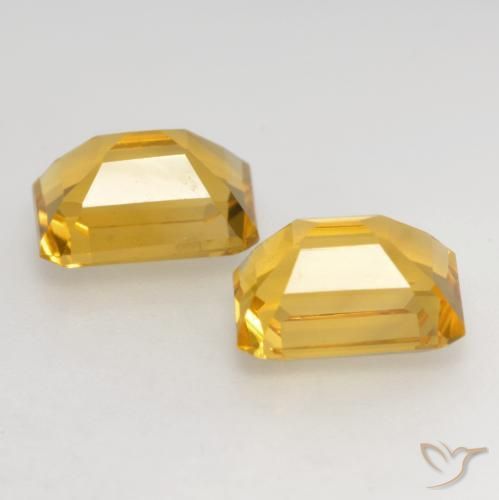 Shop natural 3.21ct ゴールド シトリン gems, 八角形 / エメラルドカット, from ブラジル at GemSelect. In stock, global shipping!
