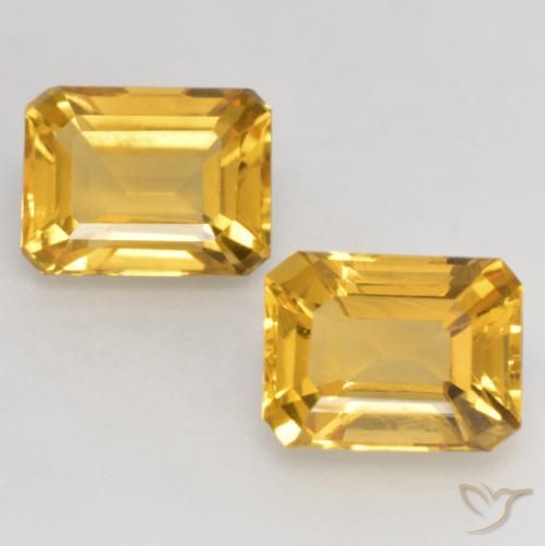 Shop natural 3.32ct ミディアムダークゴールデン シトリン gems, 八角形 / エメラルドカット, from ブラジル at GemSelect. In stock, global shipping!