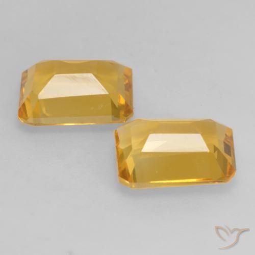 Shop natural 2.66ct 明るいゴールド シトリン gems, 八角形 / エメラルドカット, from ブラジル at GemSelect. In stock, global shipping!