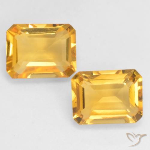 Shop natural 2.96ct ダークゴールデン シトリン gems, 八角形 / エメラルドカット, from ブラジル at GemSelect. In stock, global shipping!