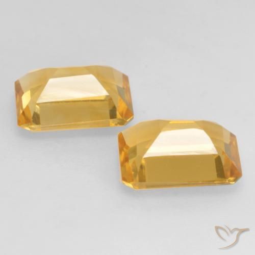 Shop natural 2.67ct 濃いゴールド シトリン gems, 八角形 / エメラルドカット, from ブラジル at GemSelect. In stock, global shipping!