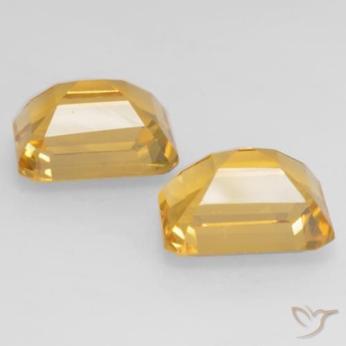 Shop natural 3.43ct ゴールド シトリン gems, 八角形 / エメラルドカット, from ブラジル at GemSelect. In stock, global shipping!