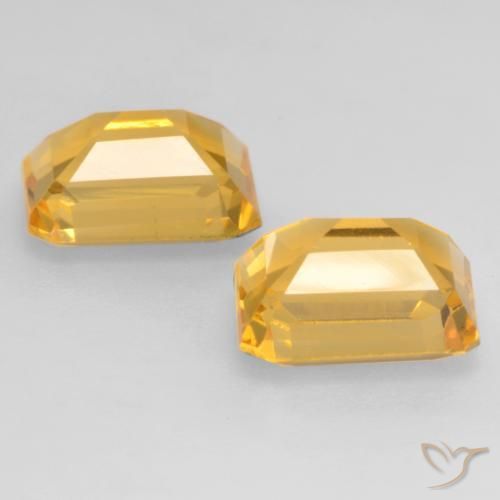 Shop natural 3.21ct 明るいゴールド シトリン gems, 八角形 / エメラルドカット, from ブラジル at GemSelect. In stock, global shipping!