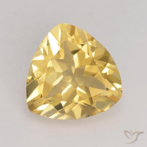 1.88ct 天然 ゴールド シトリン, トリリオン, VVS-VS