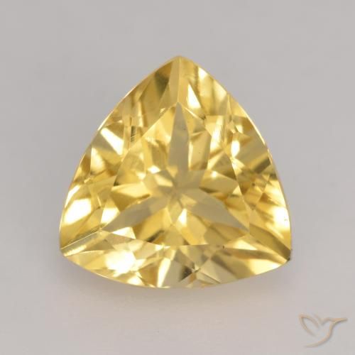 2.06ct 天然 ゴールド シトリン, トリリオン, VVS-VS