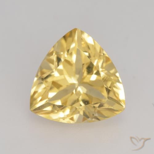 2.34ct 天然 ゴールド シトリン, トリリオン, VVS-VS