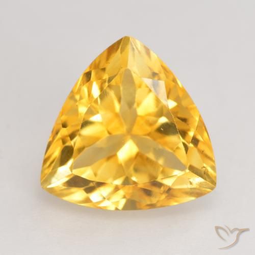 2.58ct 天然 ミディアムゴールド シトリン, トリリオン, VVS-VS