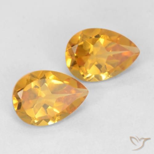 Shop natural 1.33ct ダークゴールデン シトリン gems, 洋梨の形, from ブラジル at GemSelect. In stock, global shipping!