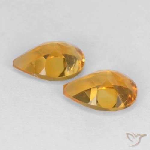 Shop natural 1.27ct ダークオレンジゴールド シトリン gems, 洋梨の形, from ブラジル at GemSelect. In stock, global shipping!