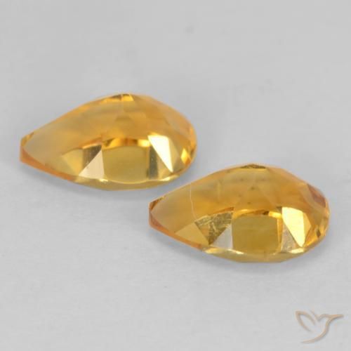 Shop natural 1.31ct ダークゴールデン シトリン gems, 洋梨の形, from ブラジル at GemSelect. In stock, global shipping!