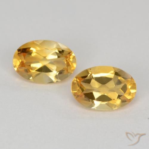 Shop natural 0.80ct ゴールドオレンジ シトリン gems, 楕円形, from ブラジル at GemSelect. In stock, global shipping!