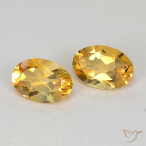 Shop natural 0.80ct ゴールドオレンジ シトリン gems, 楕円形, from ブラジル at GemSelect. In stock, global shipping!