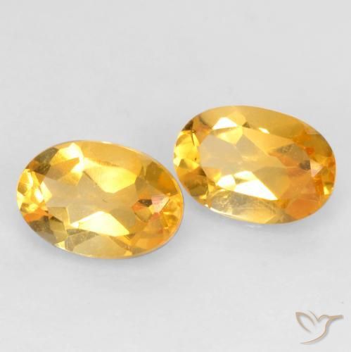 Shop natural 0.84ct オレンジゴールド シトリン gems, 楕円形, from ブラジル at GemSelect. In stock, global shipping!
