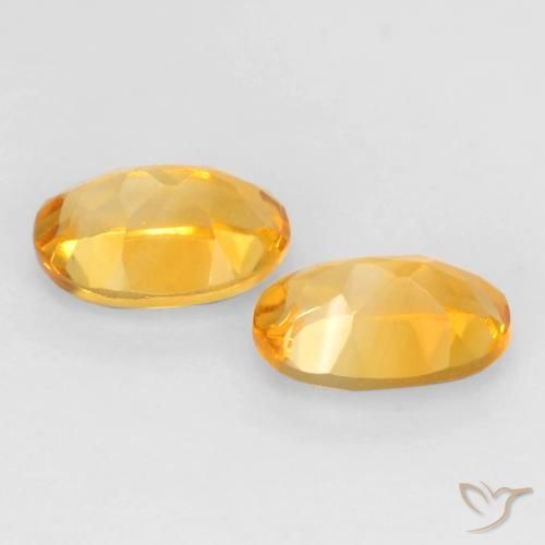 Shop natural 0.84ct オレンジゴールド シトリン gems, 楕円形, from ブラジル at GemSelect. In stock, global shipping!
