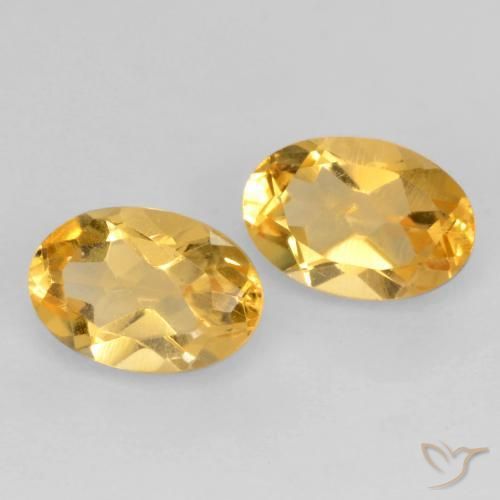 Shop natural 0.80ct ミディアムゴールド シトリン gems, 楕円形, from ブラジル at GemSelect. In stock, global shipping!