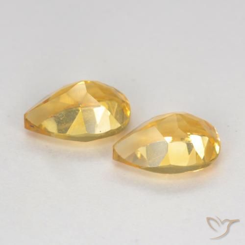 Shop natural 1.42ct ミディアムダークゴールデン シトリン gems, 洋梨の形, from ブラジル at GemSelect. In stock, global shipping!