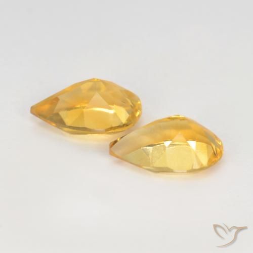 Shop natural 1.17ct ミディアムゴールド シトリン gems, 洋梨の形, from ブラジル at GemSelect. In stock, global shipping!