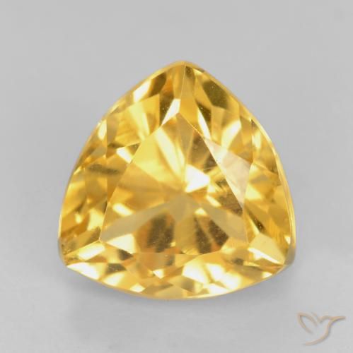 1.81ct 天然 ゴールド シトリン, トリリオン, VVS-VS
