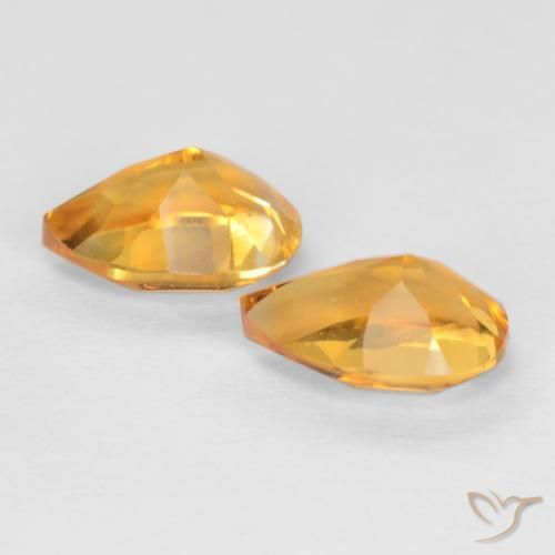 Shop natural 1.42ct ダークオレンジゴールド シトリン gems, 洋梨の形, from ブラジル at GemSelect. In stock, global shipping!