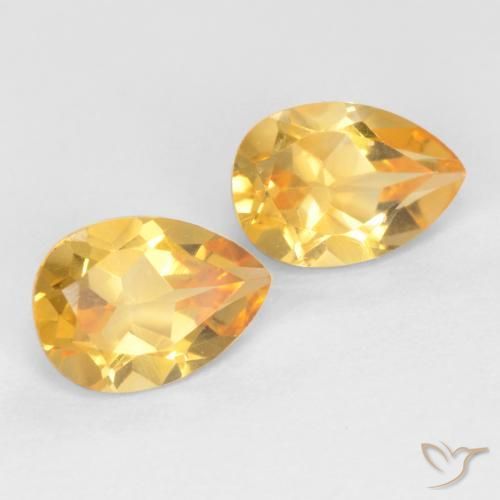 Shop natural 1.34ct ゴールド シトリン gems, 洋梨の形, from ブラジル at GemSelect. In stock, global shipping!