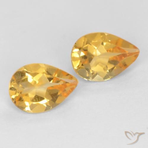 Shop natural 1.18ct ミディアムダークゴールデン シトリン gems, 洋梨の形, from ブラジル at GemSelect. In stock, global shipping!