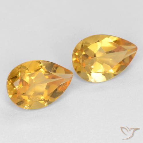 Shop natural 1.29ct ミディアムダークゴールデン シトリン gems, 洋梨の形, from ブラジル at GemSelect. In stock, global shipping!