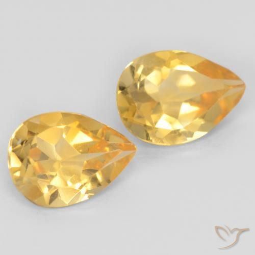 Shop natural 1.23ct ゴールド シトリン gems, 洋梨の形, from ブラジル at GemSelect. In stock, global shipping!