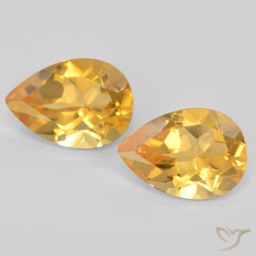 Shop natural 1.29ct ゴールド シトリン gems, 洋梨の形, from ブラジル at GemSelect. In stock, global shipping!