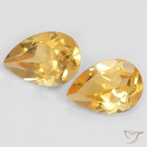 Shop natural 1.28ct ゴールド シトリン gems, 洋梨の形, from ブラジル at GemSelect. In stock, global shipping!