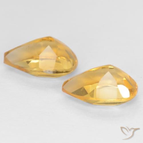 Shop natural 1.28ct ゴールド シトリン gems, 洋梨の形, from ブラジル at GemSelect. In stock, global shipping!