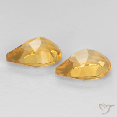 Shop natural 1.27ct オレンジゴールド シトリン gems, 洋梨の形, from ブラジル at GemSelect. In stock, global shipping!