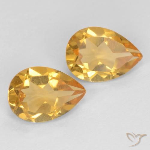 Shop natural 1.16ct 濃いゴールデンオレンジ シトリン gems, 洋梨の形, from ブラジル at GemSelect. In stock, global shipping!