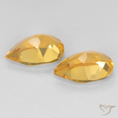 Shop natural 1.16ct 濃いゴールデンオレンジ シトリン gems, 洋梨の形, from ブラジル at GemSelect. In stock, global shipping!