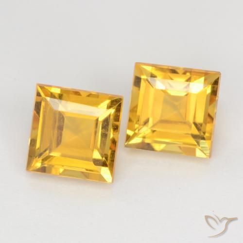Shop natural 2.35ct 明るいゴールド シトリン gems, 四角形, from ブラジル at GemSelect. In stock, global shipping!
