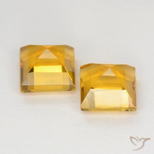 Shop natural 2.35ct 明るいゴールド シトリン gems, 四角形, from ブラジル at GemSelect. In stock, global shipping!