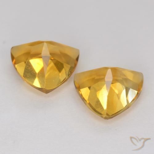 Shop natural 2.00ct ミディアムゴールデン シトリン gems, トリリオン, from ブラジル at GemSelect. In stock, global shipping!