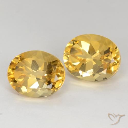 Shop natural 7.87ct ミディアムゴールデン シトリン gems, 楕円形, from ブラジル at GemSelect. In stock, global shipping!