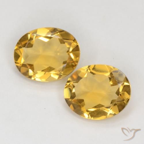 Shop natural 5.70ct ミディアムゴールデン シトリン gems, 楕円形, from ブラジル at GemSelect. In stock, global shipping!