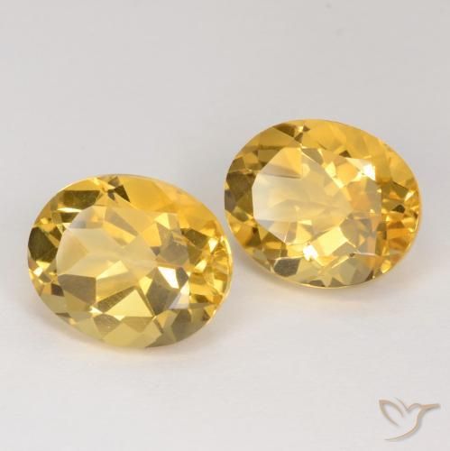 Shop natural 7.26ct ミディアムゴールデン シトリン gems, 楕円形, from ブラジル at GemSelect. In stock, global shipping!