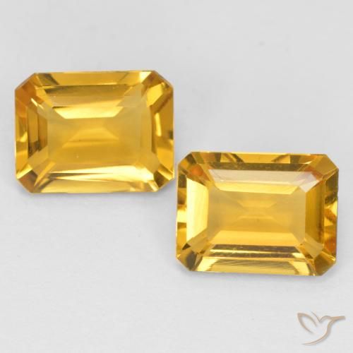 Shop natural 2.82ct ゴールドオレンジ シトリン gems, 八角形 / エメラルドカット, from ブラジル at GemSelect. In stock, global shipping!