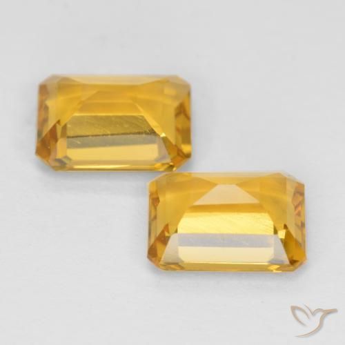 Shop natural 2.82ct ゴールドオレンジ シトリン gems, 八角形 / エメラルドカット, from ブラジル at GemSelect. In stock, global shipping!