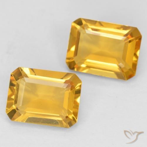 Shop natural 2.78ct ミディアムゴールデン シトリン gems, 八角形 / エメラルドカット, from ブラジル at GemSelect. In stock, global shipping!