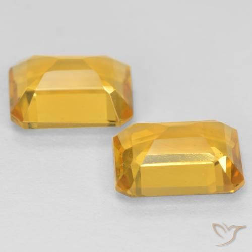Shop natural 2.78ct ミディアムゴールデン シトリン gems, 八角形 / エメラルドカット, from ブラジル at GemSelect. In stock, global shipping!